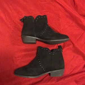 Studded booties